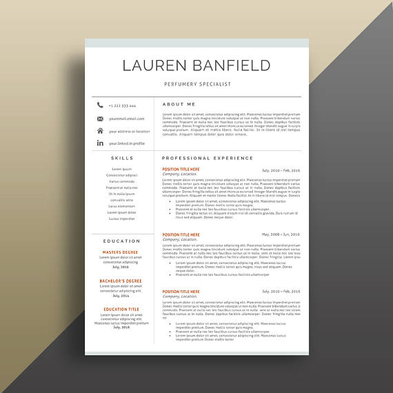 cv design template