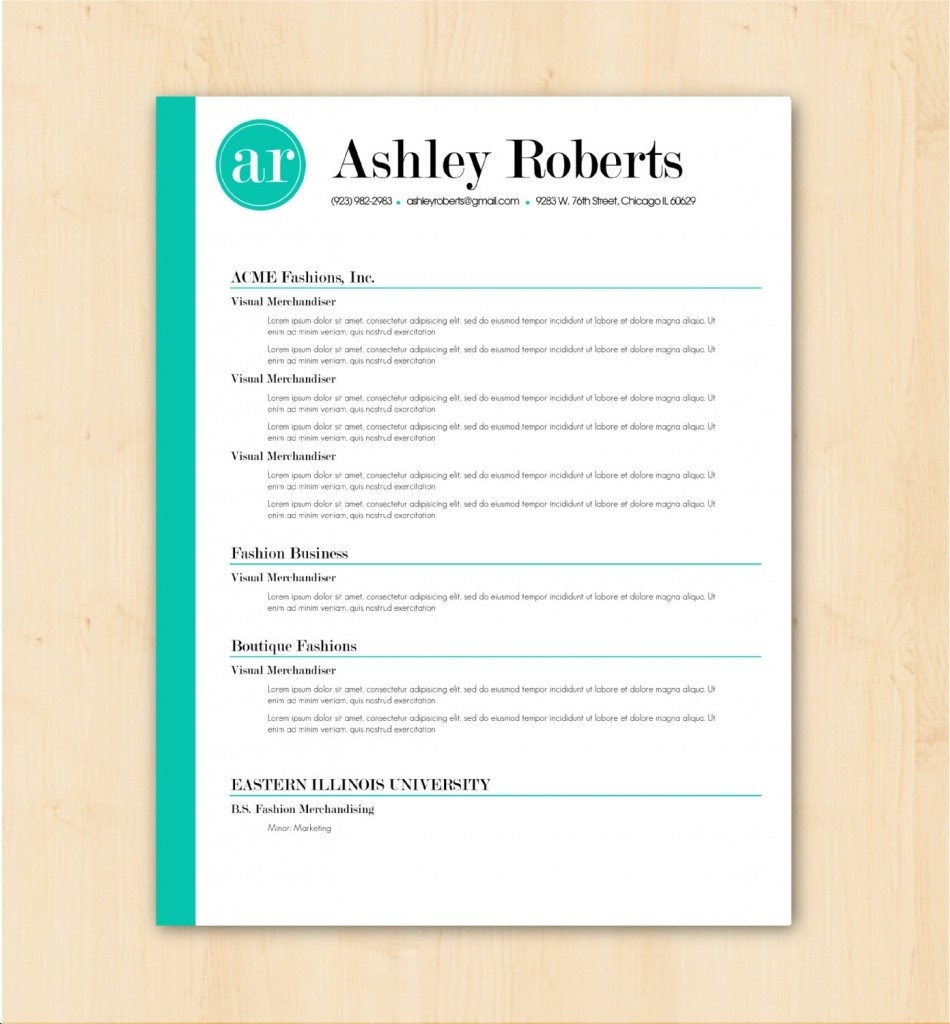 creative resume templates doc download