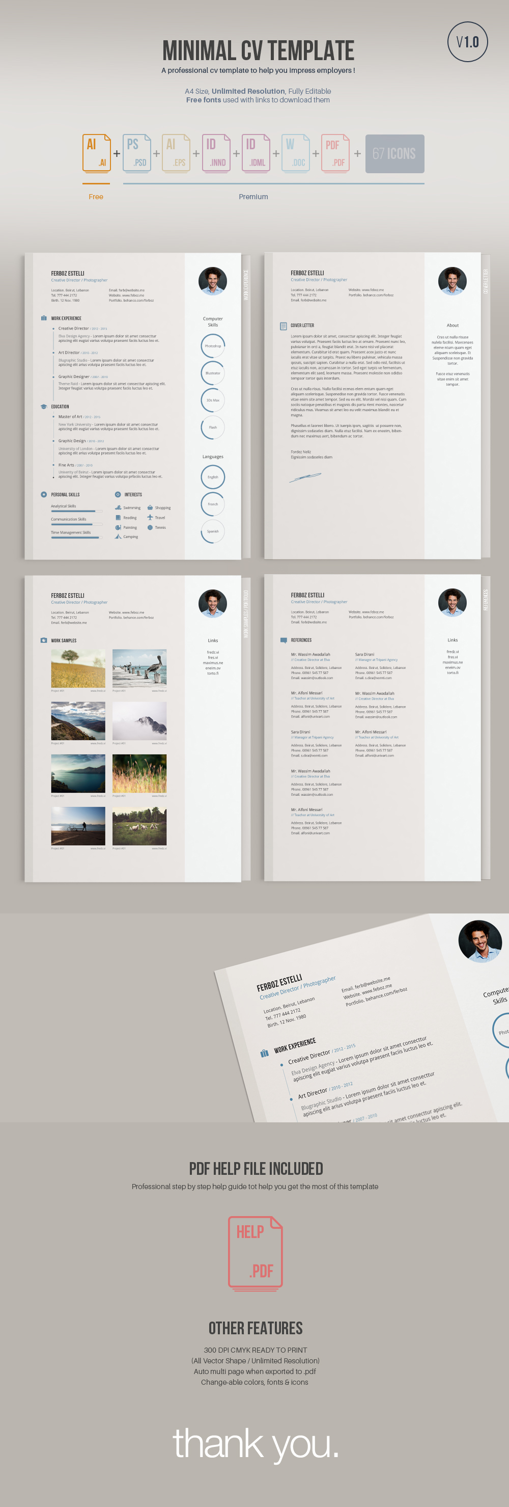 free resume template