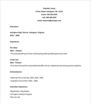 resume maker for students