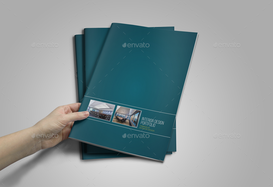 interior design portfolio template