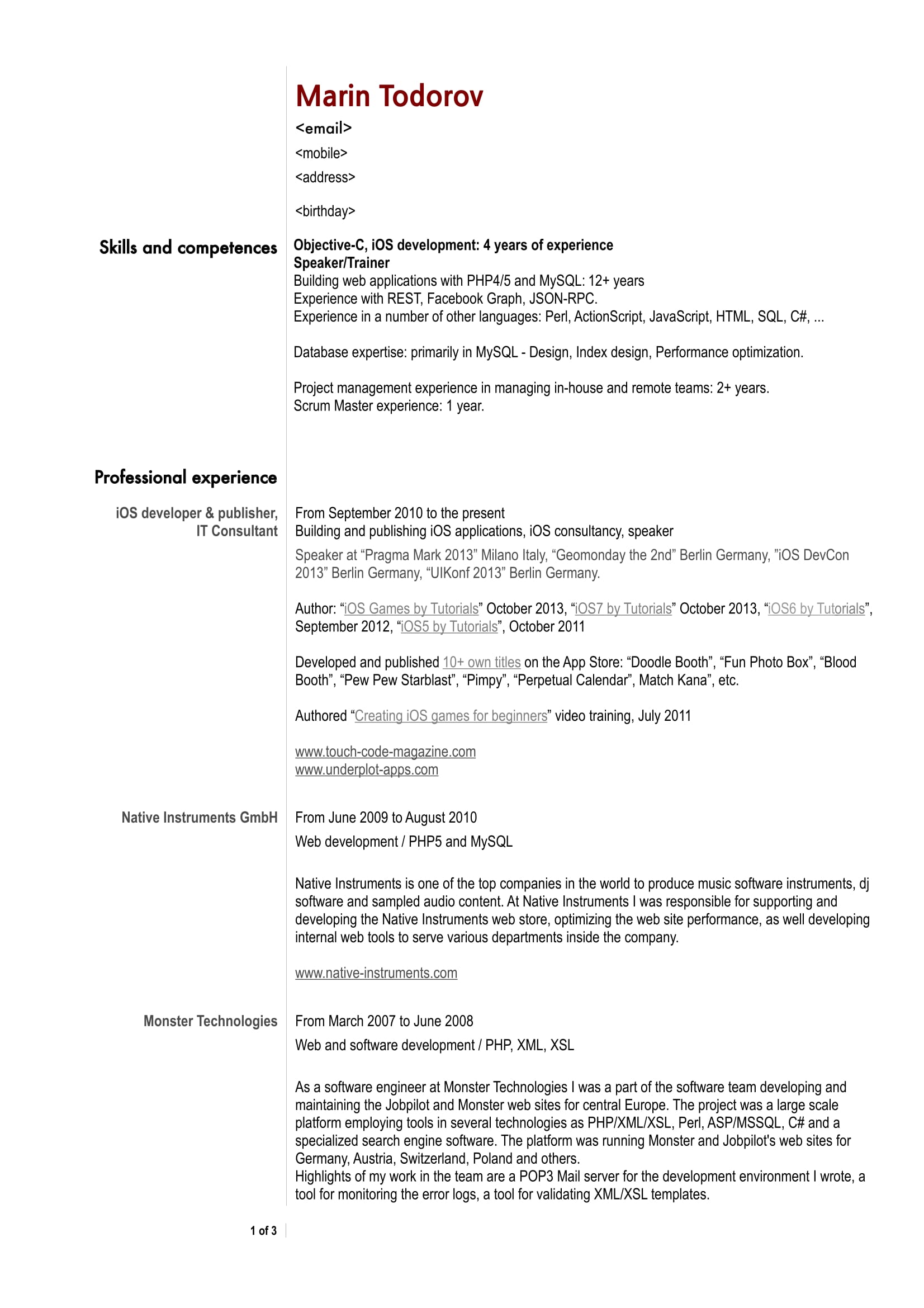 30 Best Developer Software Engineer Resume Templates Wisestep