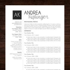 modern resume templates