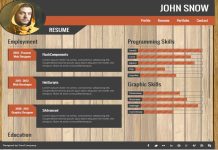21 Best Resume Portfolio Templates to Download Free portfolio template design