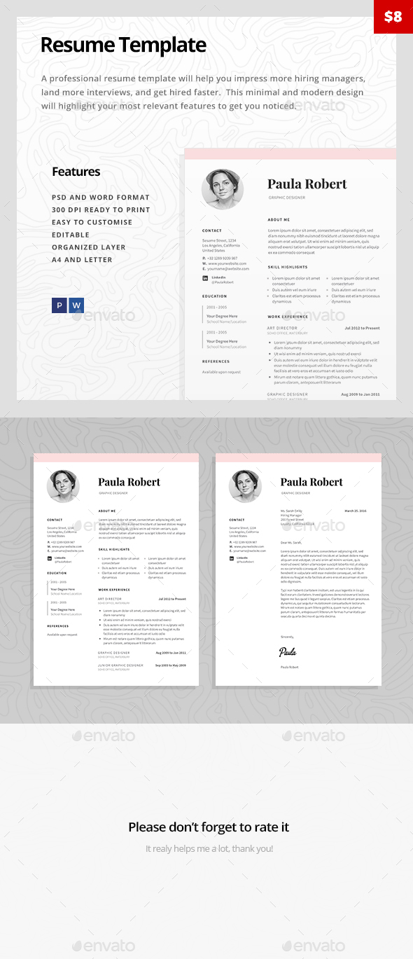 professional resume template