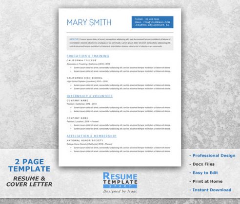 resume templates free download for students