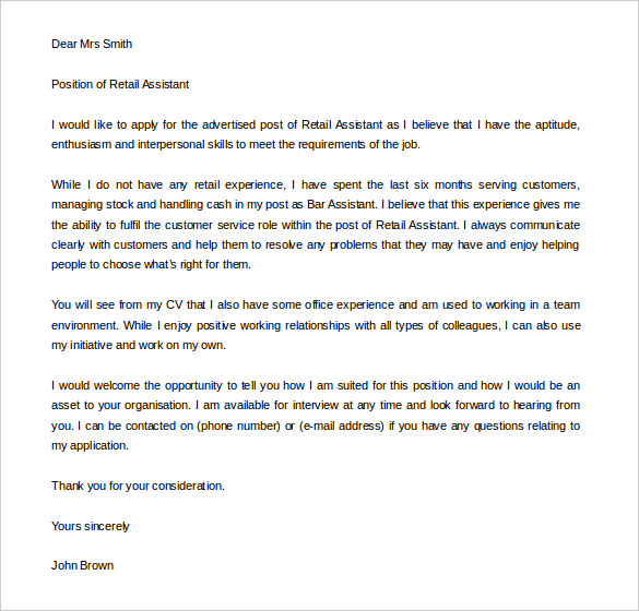 15 Best Sample Cover Letter For Experienced People Wisestep