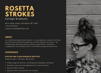 Top 35 Modern Resume Templates to Impress any Employer simple resume