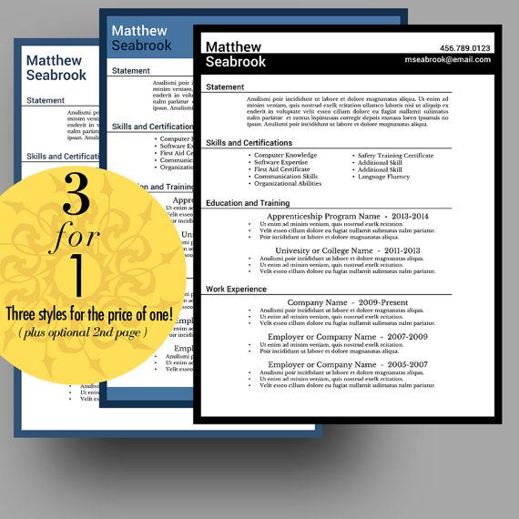 simple resume templates for students