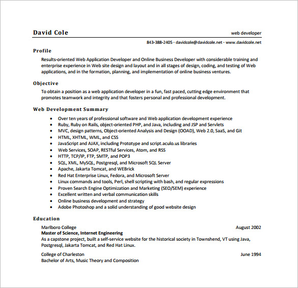 How To Write A Resume Profile Examples Writing Guide Rg