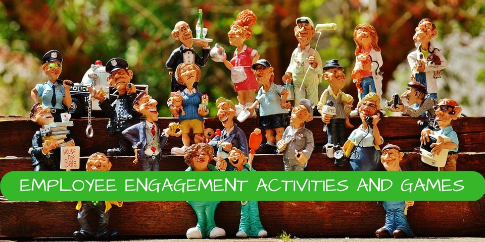 Engagement activities. Employee activities. Engaging activities