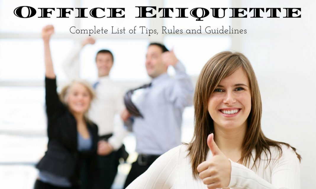 Office Etiquette List Of Tips Rules And Guidelines Taladro