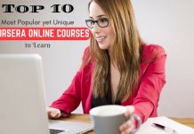10 Most Popular yet Unique Coursera Online Courses to Learn Coursera Online Courses