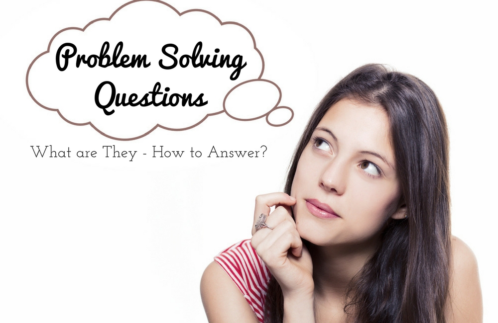 how to ask problem solving questions