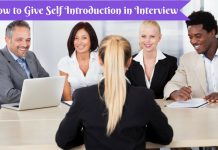 How to Give Self Introduction in Interview Easily? Self Introduction in Interview