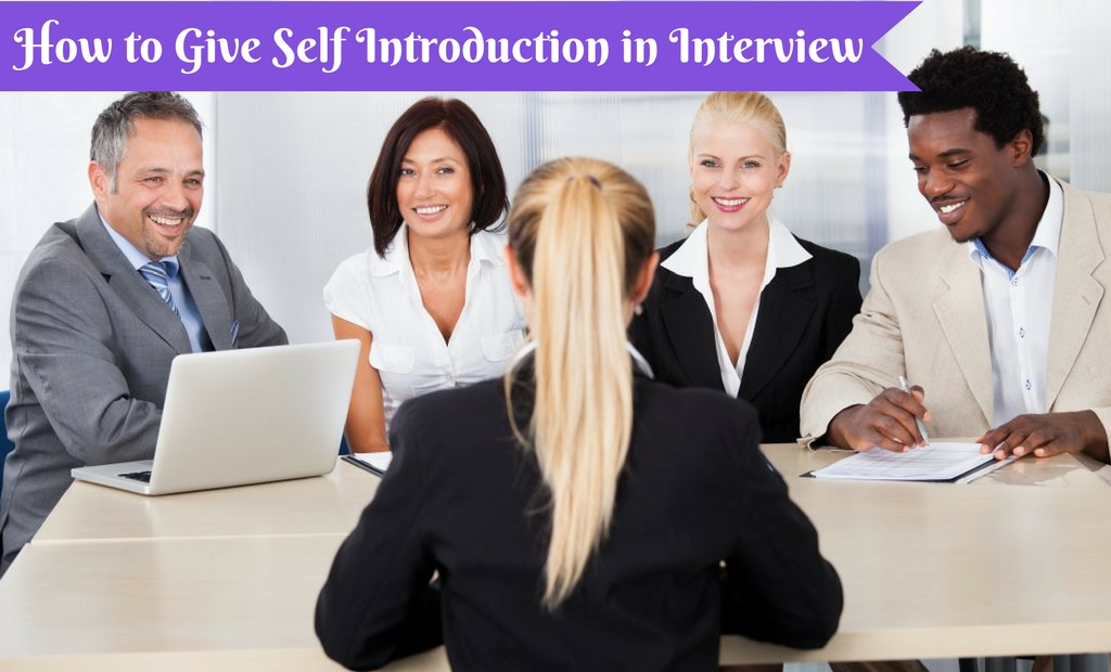 Self Introduction in Interview