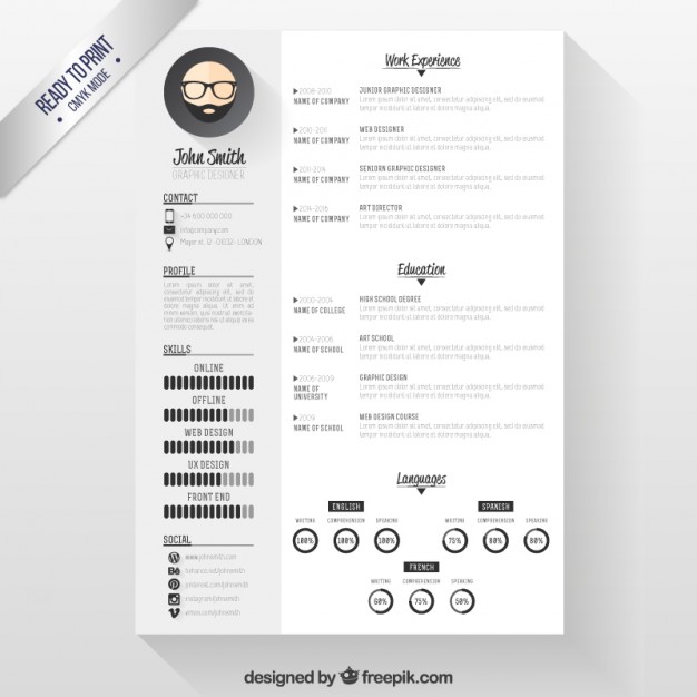 attractive resume templates