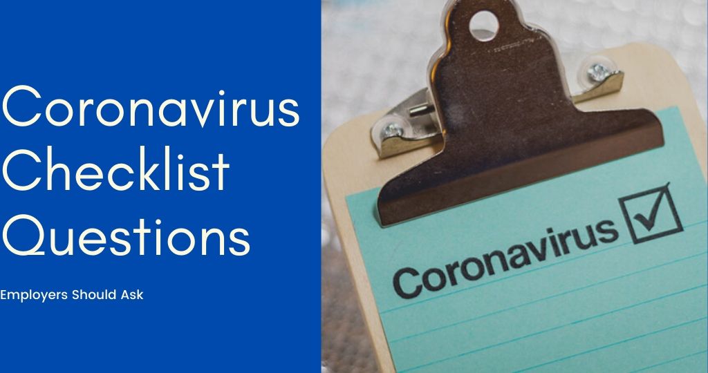 Coronavirus Checklist Questions